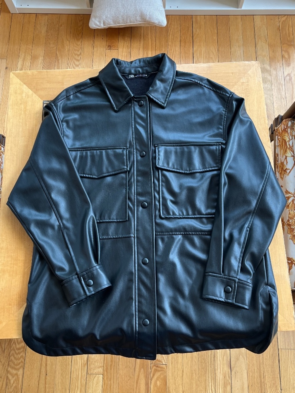 Zara Faux Leather Jacket
